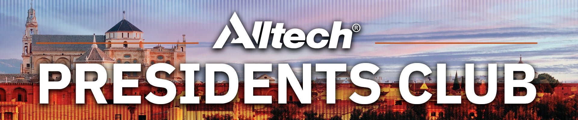 Alltech Presidents Club Spain Website Header