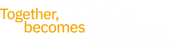 Together, bright becomes brilliant